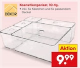 Kosmetikorganizer im Netto Marken-Discount Prospekt Kosmetikorganizer von im aktuellen Netto Marken-Discount Prospekt für 9,99 €