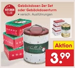 Gebäckdosen 3er Set für 3,99 € bei Netto Marken-Discount im Angebot Gebäckdosen 3er Set im aktuellen Netto Marken-Discount Prospekt