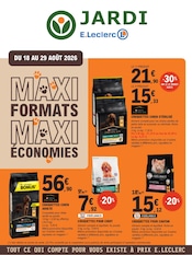 Catalogue E.Leclerc à Levallois-Perret cette semaine, valable du 18/08/2026 au 29/08/2026 Prospectus E.Leclerc à Levallois-Perret, "MAXI FORMATS MAXI ÉCONOMIE", 4 pages de promos valables du 18/08/2026 au 29/08/2026