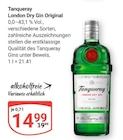 Aktuelles London Dry Gin Original Angebot bei GLOBUS in Ludwigshafen (Rhein) ab 14,99 €