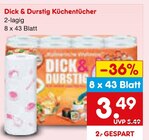 Dick & Durstig Küchentücher bei Netto Marken-Discount im Prospekt "" für 3,49 €