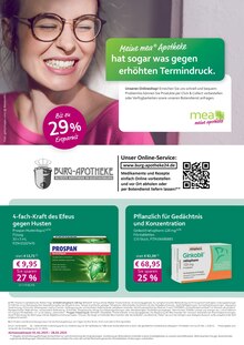 Aktueller mea - meine apotheke Prospekt "Unsere Februar-Angebote" Seite 1 von 4 Seiten für Ginsheim-Gustavsburg