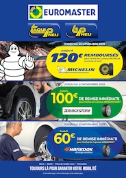 Catalogue Euromaster à Langon, avec 10 pages Prospectus Euromaster à Langon, "EUROMASTER", 10 pages, 03/11/2025 - 17/11/2025
