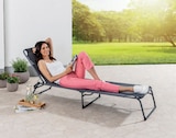 Chaise-longue/bain de soleil - Solax-Sunshine - Norma à Colmar Chaise-longue/bain de soleil - Solax-Sunshine en promo chez Norma Colmar à 29,99 €