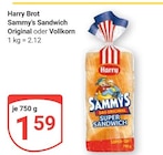 Sammy’s Sandwich Original im Angebot bei GLOBUS in Koblenz Sammy’s Sandwich Original Angebote von Harry Brot bei GLOBUS Koblenz für 1,59 €