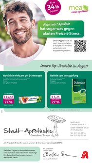 Aktueller mea - meine apotheke Prospekt "Unsere August-Angebote" Aktueller mea - meine apotheke Prospekt