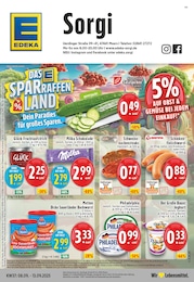 EDEKA Prospekt für Moers mit 24 Seiten EDEKA Prospekt für Moers: "Aktuelle Angebote", 24 Seiten, 08.09.2025 - 13.09.2025
