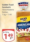 Sandwich Angebote von Golden Toast bei GLOBUS Rodgau für 1,49 €