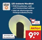 Aktuelles LED Ambiente Wandlicht Angebot bei Netto Marken-Discount in Köln ab 9,99 €