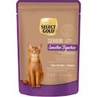 SELECT GOLD Sensitive Digestion Sachets de Pâtée Chat Senior Dinde et Riz 12x85 g - SELECT GOLD - Maxi Zoo SELECT GOLD Sensitive Digestion Sachets de Pâtée Chat Senior Dinde et Riz 12x85 g - SELECT GOLD à 9,84 € dans le catalogue Maxi Zoo