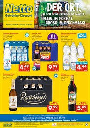 Netto Marken-Discount Prospekt für Falkensee: "DER ORT, AN DEM DU IMMER AUSGEZEICHNETE PREISE FINDEST.", 6 Seiten, 15.04.2024 - 20.04.2024