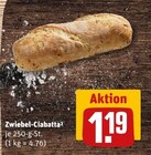 Zwiebel-Ciabatta Angebote bei REWE Brandenburg für 1,19 €