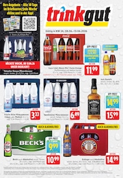 Discounter Prospekt von Trinkgut in Sulzbach Aktueller Trinkgut Discounter Prospekt für Sulzbach: Aktuelle Angebote mit 8} Seiten, 08.06.2026 - 13.06.2026