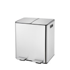 Poubelle de tri en métal - CARREFOUR HOME en promo chez Carrefour La Rochelle à 49,99 €