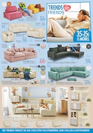Sofa Angebot im aktuellen Trends Prospekt auf Seite 2