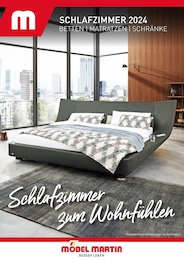 Möbel Martin Prospekt für Brensbach mit 24 Seiten Möbel Martin Prospekt für Brensbach: "SCHLAFZIMMER 24", 24 Seiten, 07.10.2024 - 31.12.2024