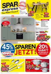 Aktueller Spar-Express Prospekt mit Bratpfanne, "Dein Möbel-Discount", Seite 1