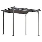 Outsunny Pergola schwarz Metall B/H: ca. 300x230 cm von  im aktuellen POCO Prospekt für 331,99 €