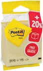 Cube Eco Jaune Pastel 76 x 76mm - POST-IT en promo chez Intermarché Super Cube Eco Jaune Pastel 76 x 76mm - POST-IT dans le catalogue Intermarché Super
