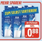 Haltbare Milch Angebote bei nah und gut Bautzen für 0,88 €