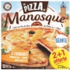 Pizza 3 Fromages La Pizza de Manosque en promo chez Supeco Pizza 3 Fromages La Pizza de Manosque dans le catalogue Supeco