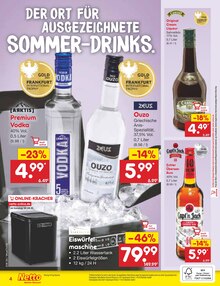 Vodka im Netto Marken-Discount Prospekt "Aktuelle Angebote" mit 65 Seiten (Pforzheim)