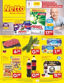 Aktueller Netto Marken-Discount Prospekt "Aktuelle Angebote" Seite 1 von 54 Seiten für Nersingen