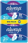 Ultra Day Binden Big Pack Long von Always für 2,99 € bei REWE im Angebot Ultra Day Binden Big Pack Long von Always im aktuellen REWE Prospekt