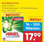 Netto Marken-Discount - Waschmittel Angebot im Prospekt Waschmittel bei Netto Marken-Discount im Prospekt "" für 17,99 €