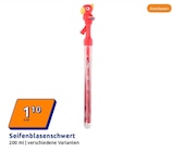 Seifenblasenschwert im Angebot bei Action in Neustadt Seifenblasenschwert Angebote bei Action Neustadt für 1,10 €