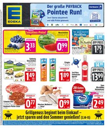Pizza im EDEKA Prospekt "Wir lieben Lebensmittel." mit 28 Seiten (Augsburg)