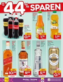 Cola im Netto Marken-Discount Prospekt "Aktuelle Angebote" mit 60 Seiten (Ludwigsburg)