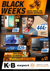 expert Elektromärkte Prospekt der aktuellen Woche mit 8 Seiten, gültig von 14.11.2025 bis 24.11.2025, in Ilmenau und Umgebung Aktueller expert Elektromärkte Prospekt in Ilmenau und Umgebung, "Top Angebote" mit 8 Seiten, 14.11.2025 - 24.11.2025