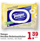 feuchte Toilettentücher Angebote von Tempo bei E center Mannheim für 1,39 €