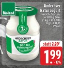 Aktuelle Joghurt Angebote bei E center in Aachen Aktuelles Natur Joghurt Angebot bei E center in Aachen ab 1,99 €