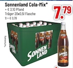 Cola-Mix Angebote von Sonnenland bei Trinkgut Burghausen für 7,79 €