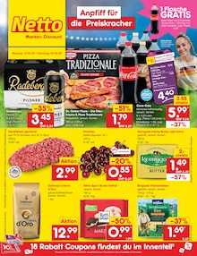 Coca Cola im Netto Marken-Discount Prospekt "Aktuelle Angebote" mit 72 Seiten (Gotha)