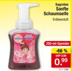 Sanfte Schaumseife Erdbeerduft im Angebot bei Zimmermann in Langenhagen Sanfte Schaumseife Erdbeerduft Angebote von Sagrotan bei Zimmermann Langenhagen für 0,99 €