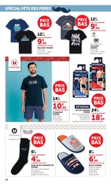 Promos Boxer Homme dans le catalogue "Super U" de Super U Boxer Homme en promo dans le catalogue Super U à la page 28