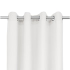 Rideau tamisant, Suzan coton, blanc H.280 x l.140 cm INSPIRE - INSPIRE en promo chez Leroy Merlin Poissy à 19,90 €