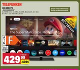 4K-UHD-TV D65U980B2CW Angebote von Telefunken bei EDEKA Emmendingen für 429,99 €