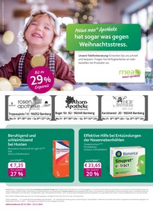 mea - meine apotheke Prospekt Unsere Dezember-Angebote mit  Seiten