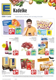 EDEKA Prospekt für Bergen: "Wir lieben Lebensmittel!", 40 Seiten, 26.10.2026 - 31.10.2026