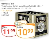 Warsteiner Angebote bei GLOBUS Hanau für 10,99 €