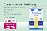 mea - meine apotheke - Fresubin 2 kcal Drink Vanille Angebot im Prospekt Fresubin 2 kcal Drink Vanille bei mea - meine apotheke im Prospekt "" für 18,75 €
