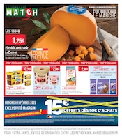 Catalogue Supermarchés Supermarchés Match en cours à Creil et alentours, "C'EST TOUS LES JOURS LE MARCHÉ", 20 pages, 10/02/2026 - 22/02/2026