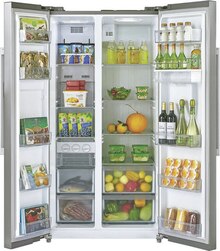 Réfrigérateur américain 525L - Géant Casino à Lunel Réfrigérateur américain 525L en promo chez Géant Casino Lunel à 489,00 €