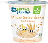 Getreidebrei Milch Grieß & Banane ab dem 6. Monat von Freche Freunde im aktuellen dm-drogerie markt Prospekt für 1,25 €