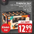 Spezi im Angebot bei EDEKA in Gelsenkirchen Spezi Angebote von Krombacher bei EDEKA Gelsenkirchen für 12,99 €