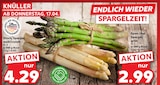 Dtsch. Spargel oder Span./ital. Spargel für 2,99 € bei Kaufland im Angebot Dtsch. Spargel oder Span./ital. Spargel im aktuellen Kaufland Prospekt